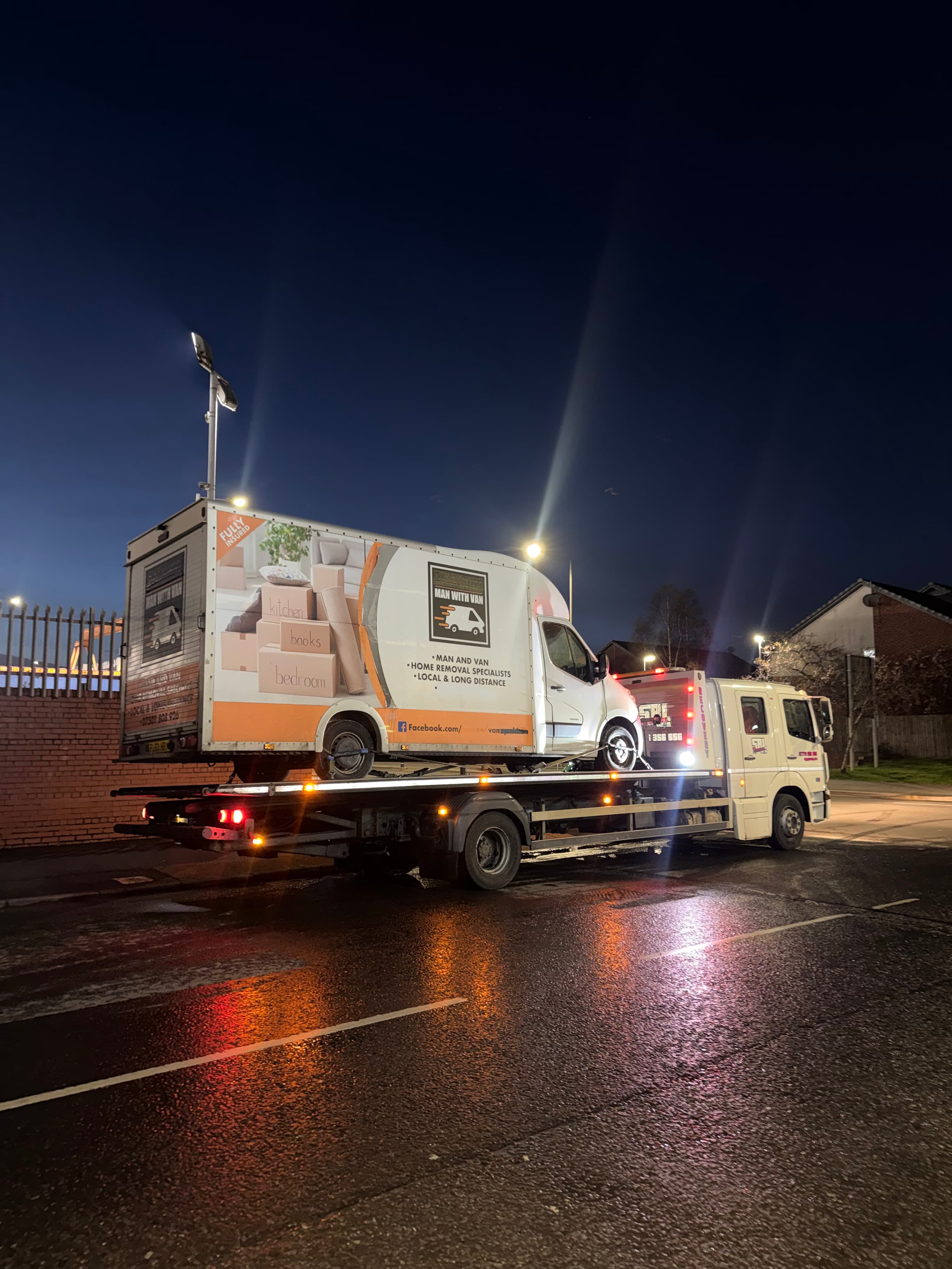 3.5t Low loader van recovery Glasgow